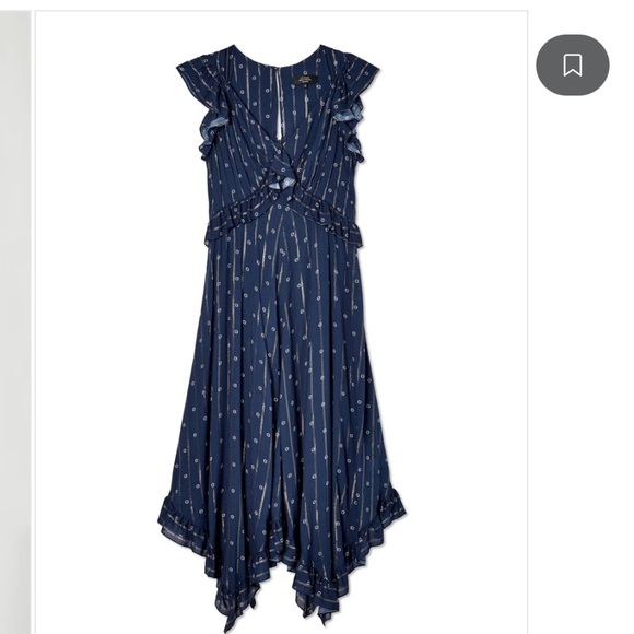 ICONS Day Ruffle Midi Objects of Devotion Dress - Picture 8 of 10